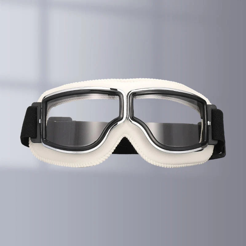 Motorcycle Goggles Fits Over Glasses Scratch-Resistant Lens