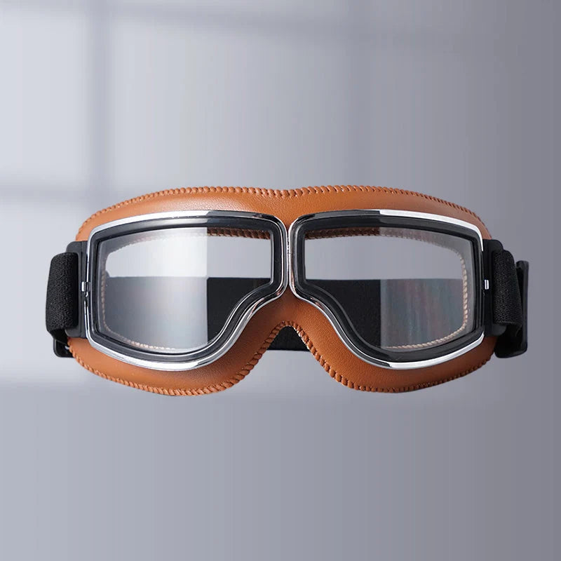 Motorcycle Goggles Fits Over Glasses Scratch-Resistant Lens