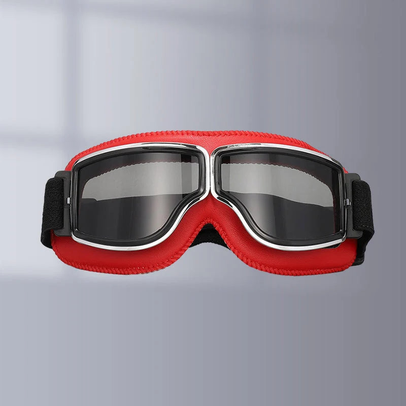 Motorcycle Goggles Fits Over Glasses Scratch-Resistant Lens