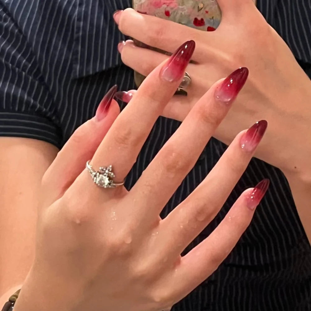 Nail Art Extensions Ombre Gradient Lightweight & Easy Application