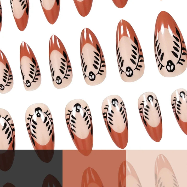 Nail Art Kit Halloween Stencils & Tools Complete Set