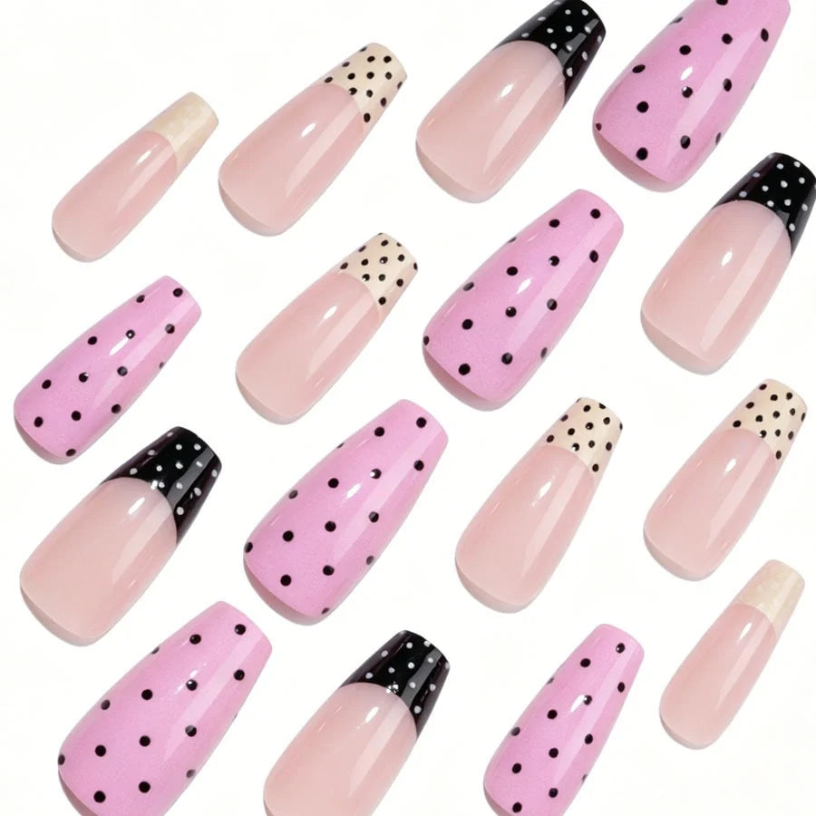 Nail Art Set Reusable Easy-Apply Skin-Friendly