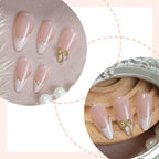 Nail Art Stickers Gold Accents & Intricate Design