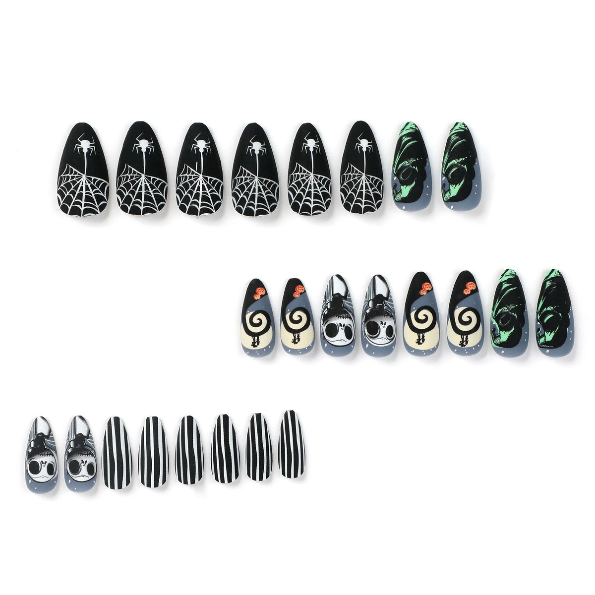 Nail Extensions Gothic Peel-Off & Long-Lasting