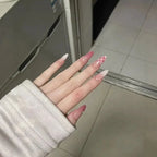 Nail Tips Long Stiletto Pink Easy Application
