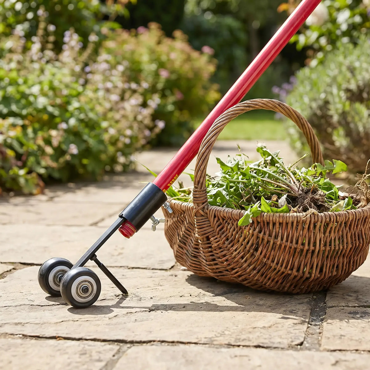 Narrow Joint Weeder Double-Hook Root-Removing