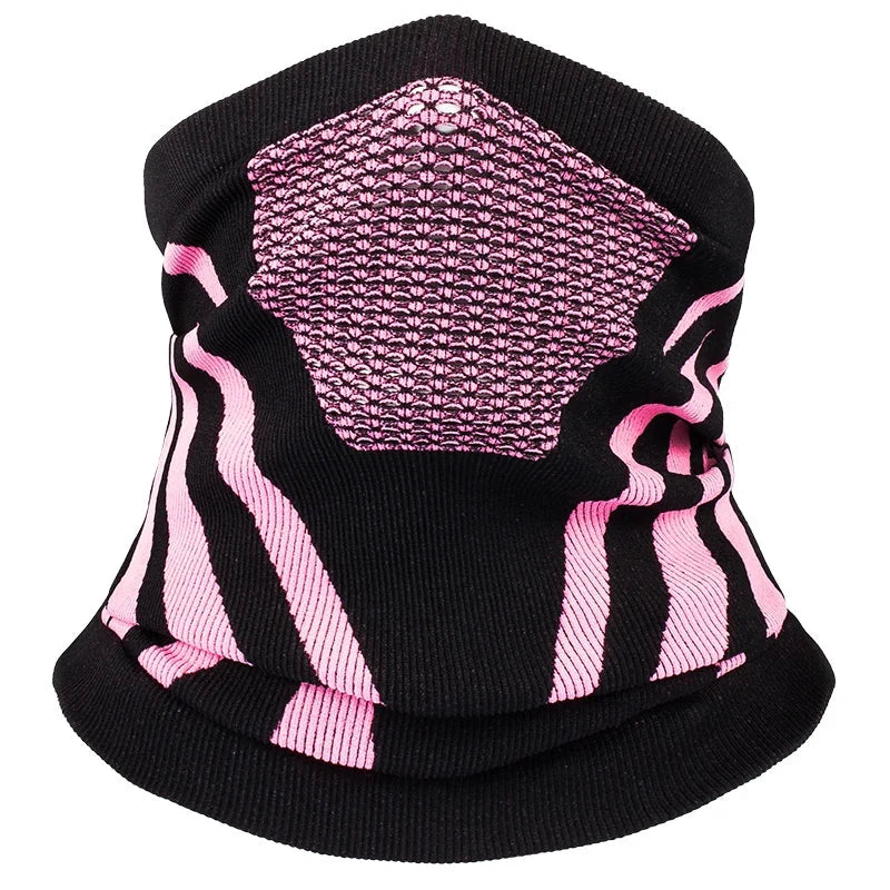 Neck Gaiter Wind-Blocking Inverted Triangle Airflow Stretch Blend