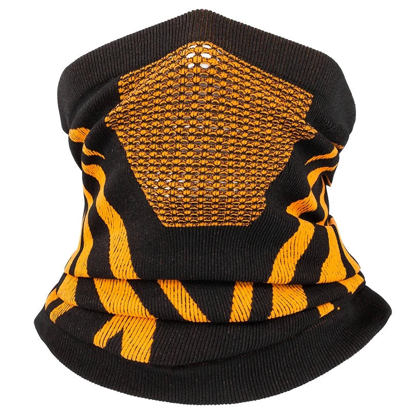Neck Gaiter Wind-Blocking Inverted Triangle Airflow Stretch Blend