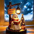 Night Light Ghost Reading Design Polyresin Warm Glow