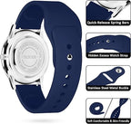 Nurses Watch Luminous Dial & Second Hand 50M Water Resistant