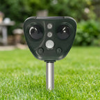 Outdoor Bird Repeller Ultrasonic & LED Solar With USB
