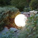 Outdoor Globe Light Wireless Remote Control Weather-Resistant