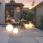 Outdoor Globe Light Wireless Remote Control Weather-Resistant