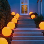 Outdoor Globe Light Wireless Remote Control Weather-Resistant