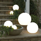 Outdoor Globe Light Wireless Remote Control Weather-Resistant