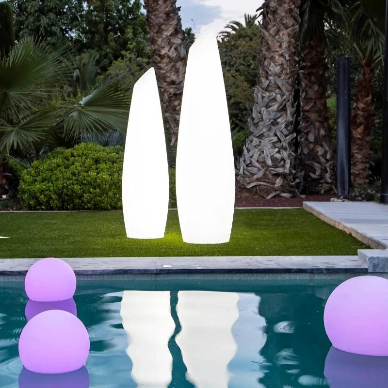 Outdoor Globe Light Wireless Remote Control Weather-Resistant