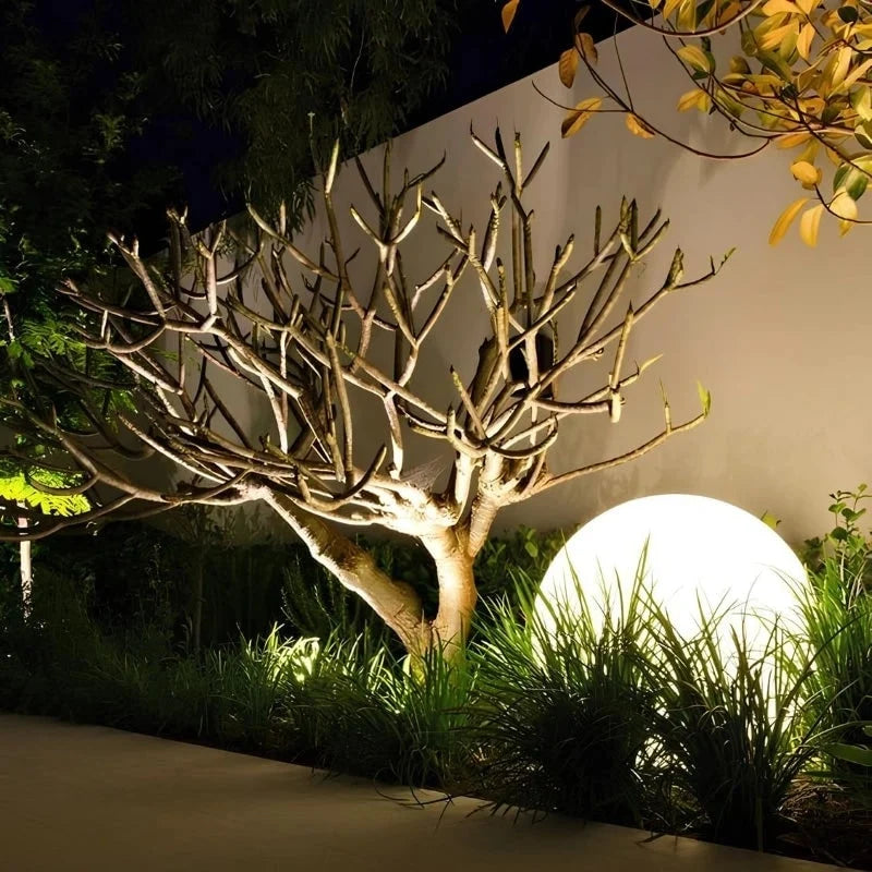 Outdoor Globe Light Wireless Remote Control Weather-Resistant