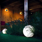 Outdoor Globe Light Wireless Remote Control Weather-Resistant