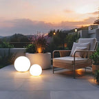 Outdoor Globe Light Wireless Remote Control Weather-Resistant