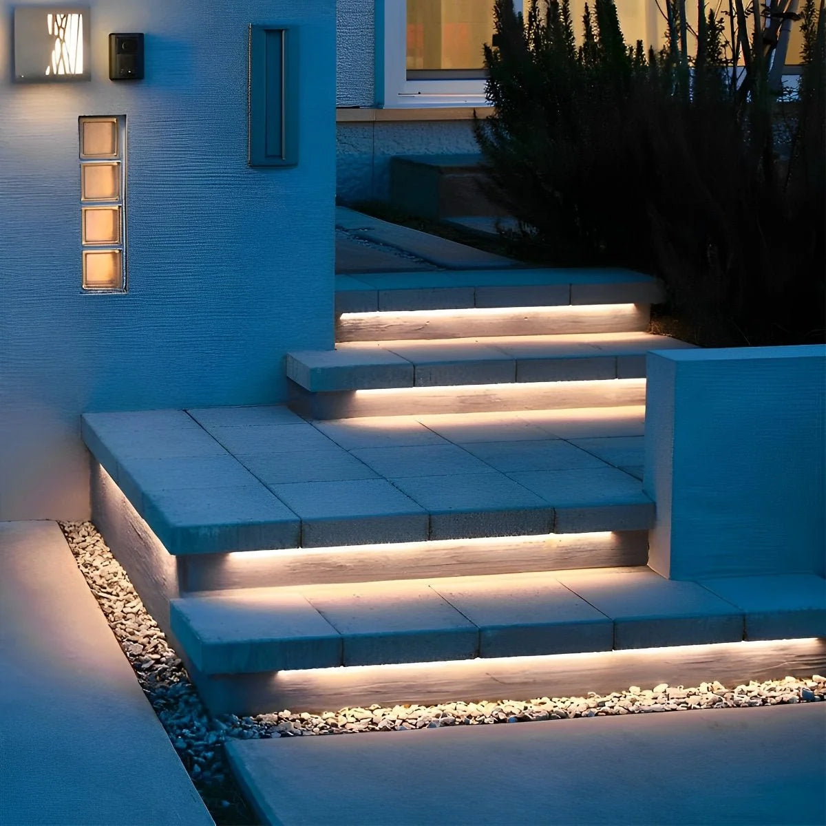 Outdoor LED Strip Light Recessed Flush-Mount Flexible & Waterproof