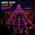 Outdoor Spider Lights Battery-Powered Remote Control 250 LEDs