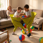 Party Game Giant Catching Pants Two Balls & Pump