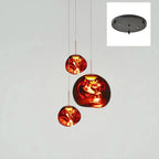Pendant Light Multi-Head & Adjustable Cables Metal Finish