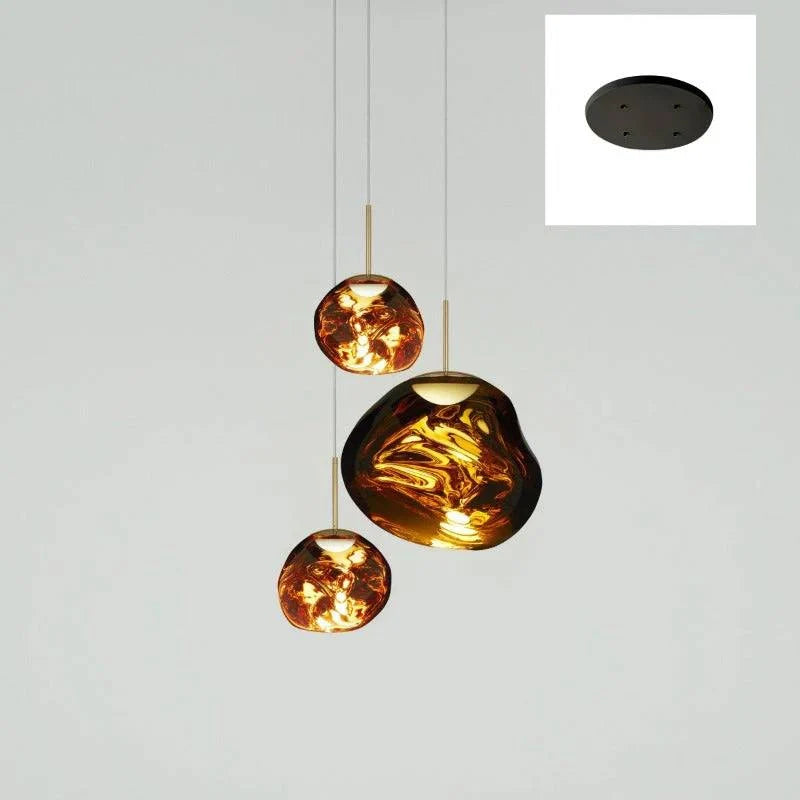 Pendant Light Multi-Head & Adjustable Cables Metal Finish