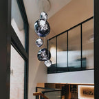 Pendant Light Multi-Head & Adjustable Cables Metal Finish