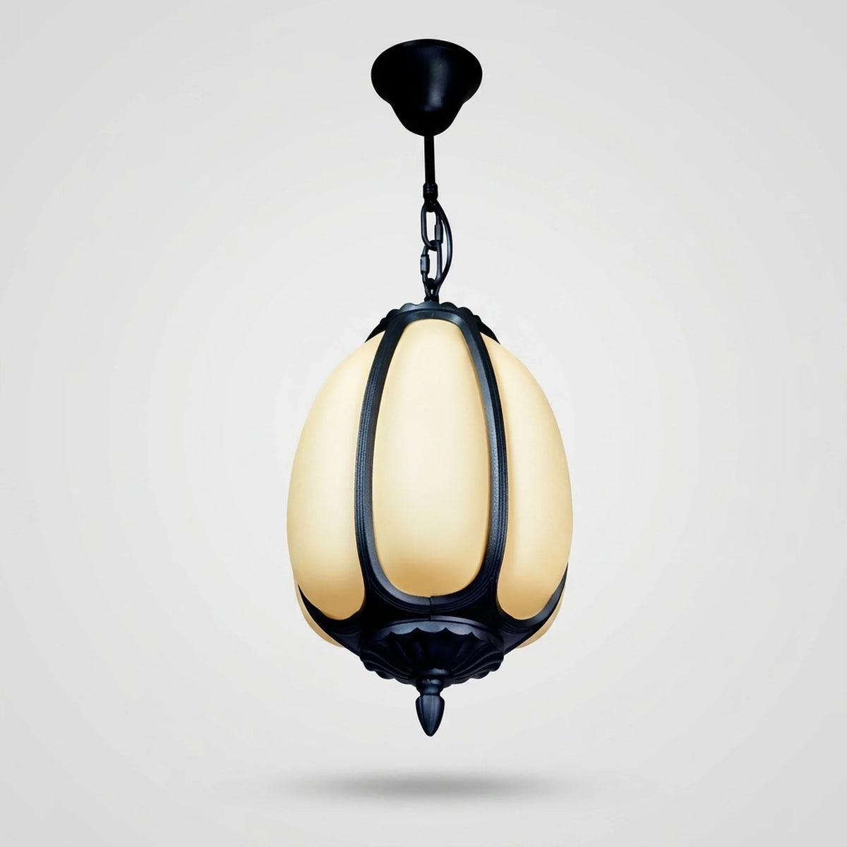 Pendant Light Pumpkin Design Waterproof Adjustable Cord