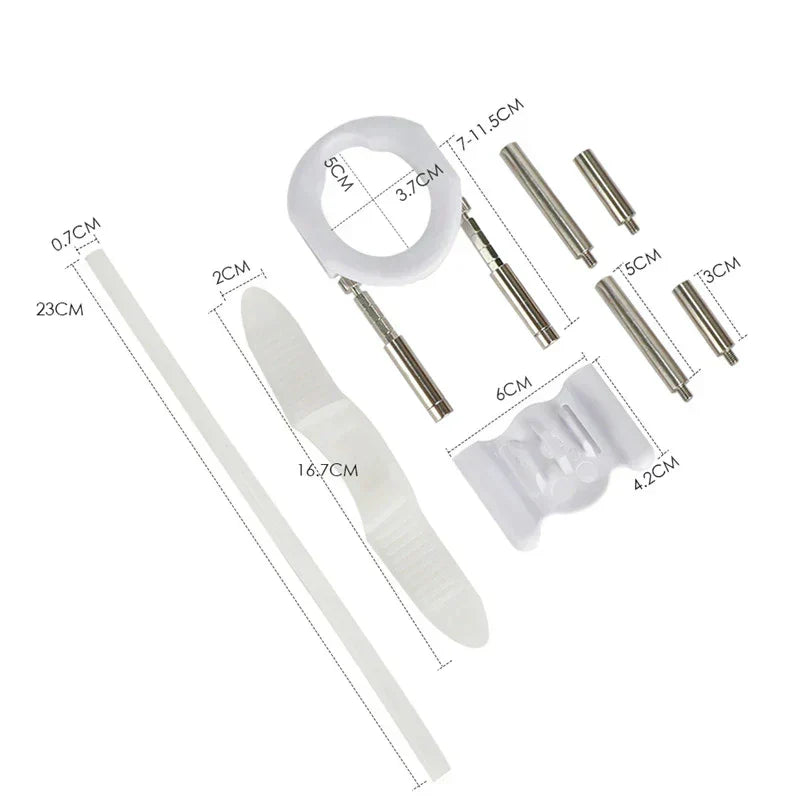 Penile Traction Device Adjustable Tension Screws Stainless Steel