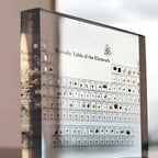 Periodic Table Display Case USB-Powered LED 83 Real Elements