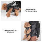 Pet Carrier Backpack Secure Multi-Closure Chest & Back Wearable