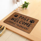 Pet Doormat Personalized Photo & Name Washable Non-Slip