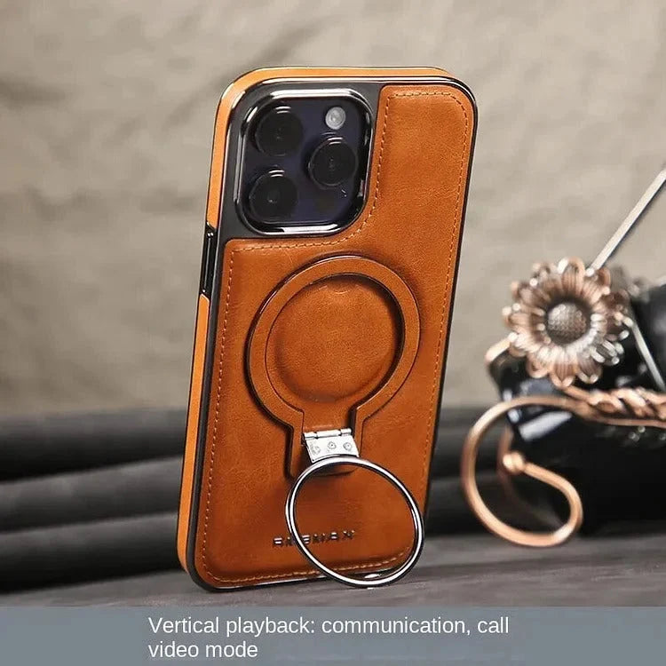 Phone Case Magnetic Ring & Foldable Kickstand