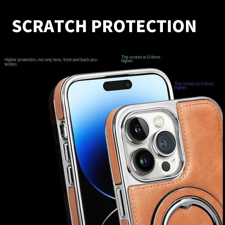 Phone Case Magnetic Ring & Foldable Kickstand