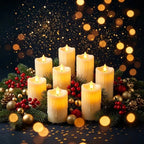 Pillar Candle Flameless LED Warm Flicker