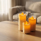 Pillar Candle Flameless LED Warm Flicker