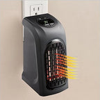Plug-In Space Heater PTC Ceramic 12-Hour Timer
