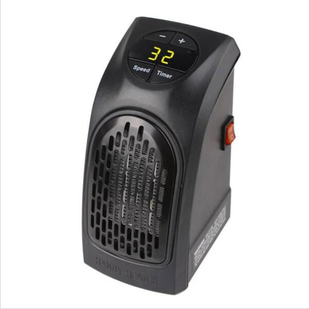 Plug-In Space Heater PTC Ceramic 12-Hour Timer