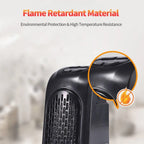Plug-In Space Heater PTC Ceramic 12-Hour Timer