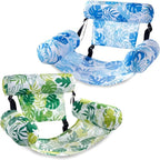 Pool Float Chair Cooling Mesh Seat & Adjustable Backrest