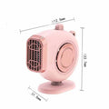 Portable Car Heater Plug-In Dual Heat & Defogger