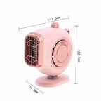 Portable Car Heater Plug-In Dual Heat & Defogger