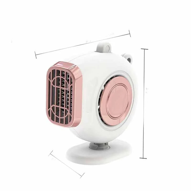 Portable Car Heater Plug-In Dual Heat & Defogger