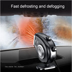 Portable Car Heater Plug-In Dual Heat & Defogger