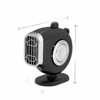 Portable Car Heater Plug-In Dual Heat & Defogger