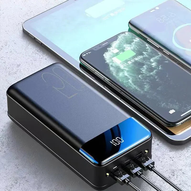 Portable Charger 50,000mAh Fast Charging LED Battery Display
