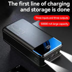 Portable Charger 50,000mAh Fast Charging LED Battery Display