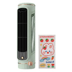 Portable Fan Bladeless Oscillating USB Rechargeable